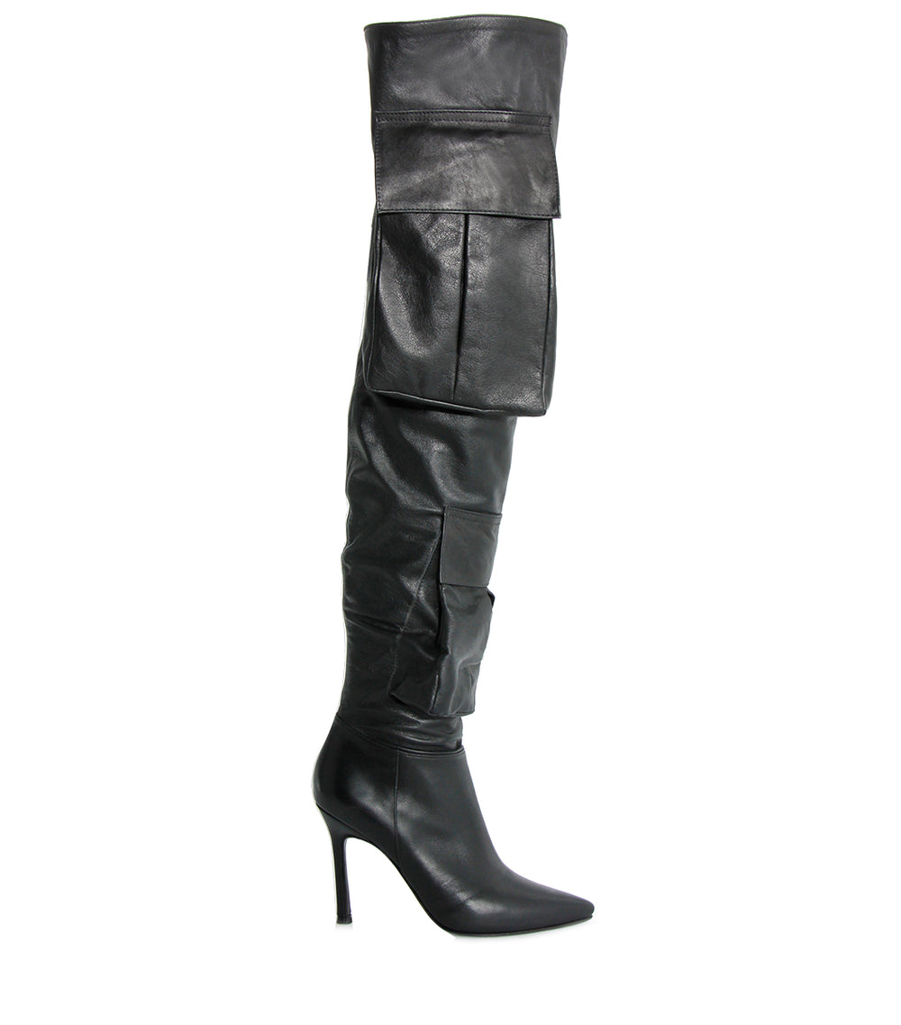 ILLA BLACK HIGH BOOTS