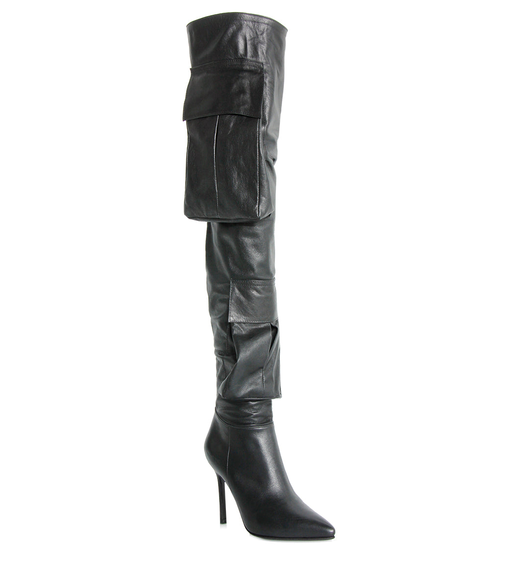 ILLA BLACK HIGH BOOTS