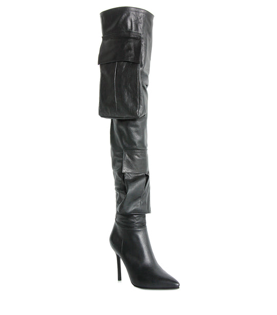 ILLA BLACK HIGH BOOTS