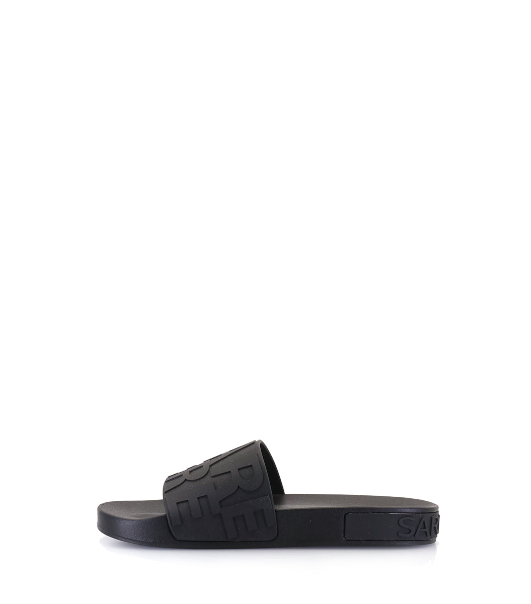 HERE BLACK SANDALS