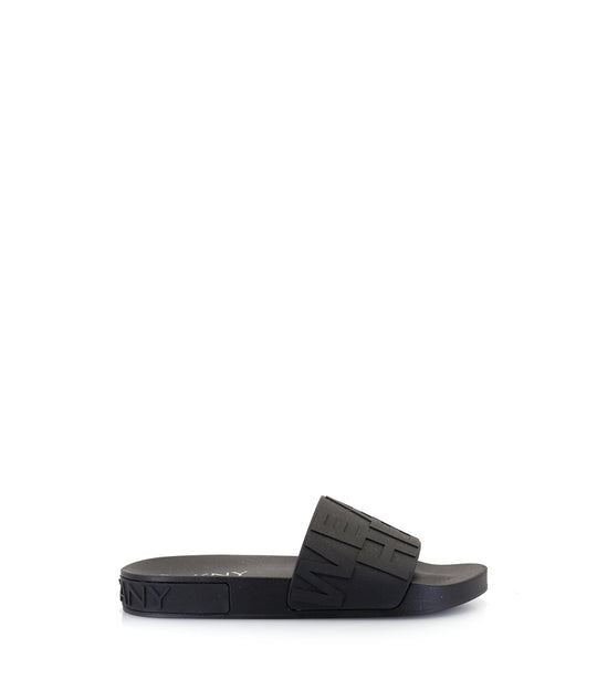 HERE BLACK SANDALS