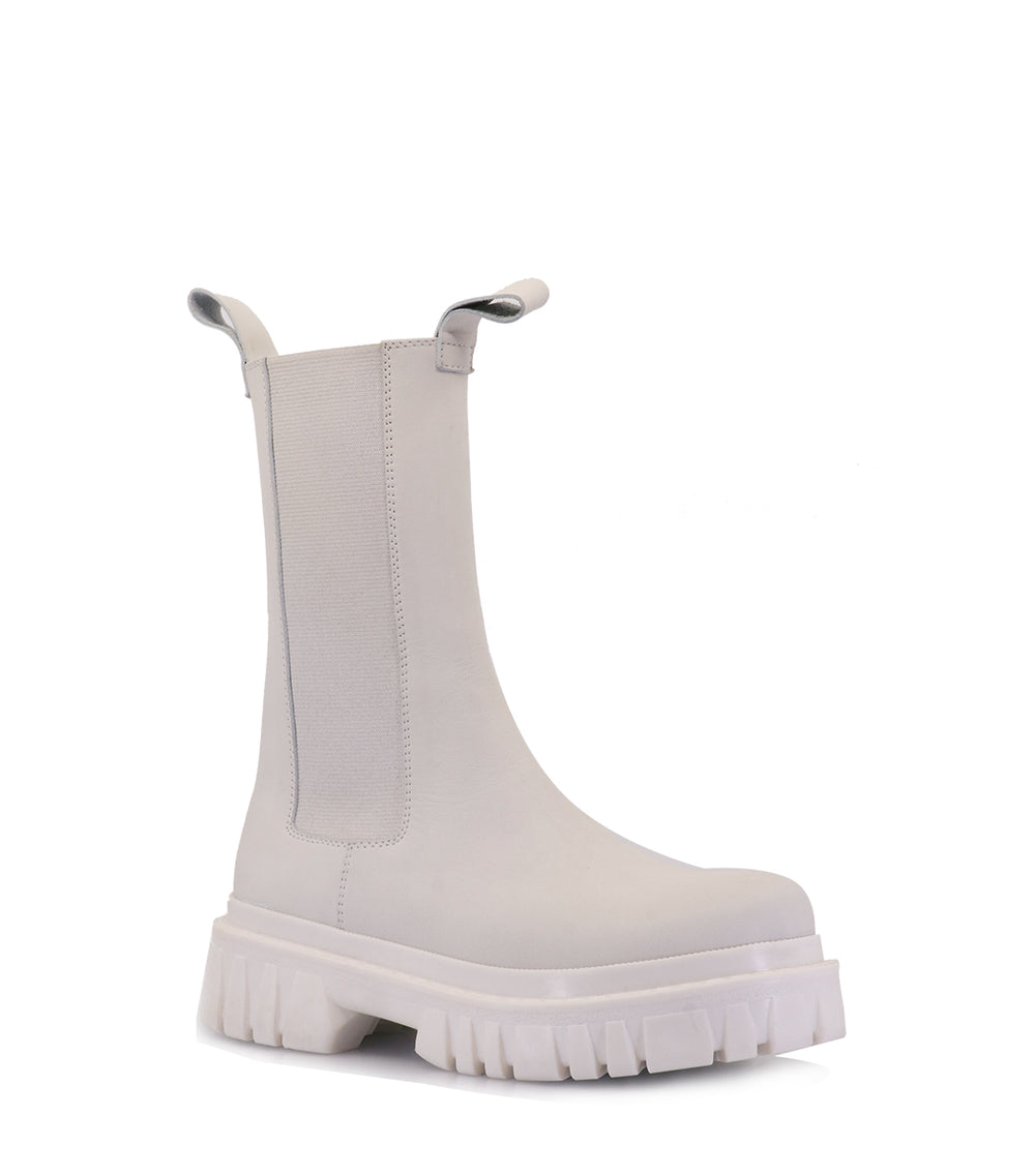 PARAN WHITE BOOTIES