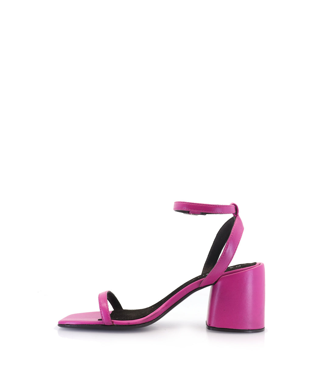 REMI PINK HEEL SANDALS