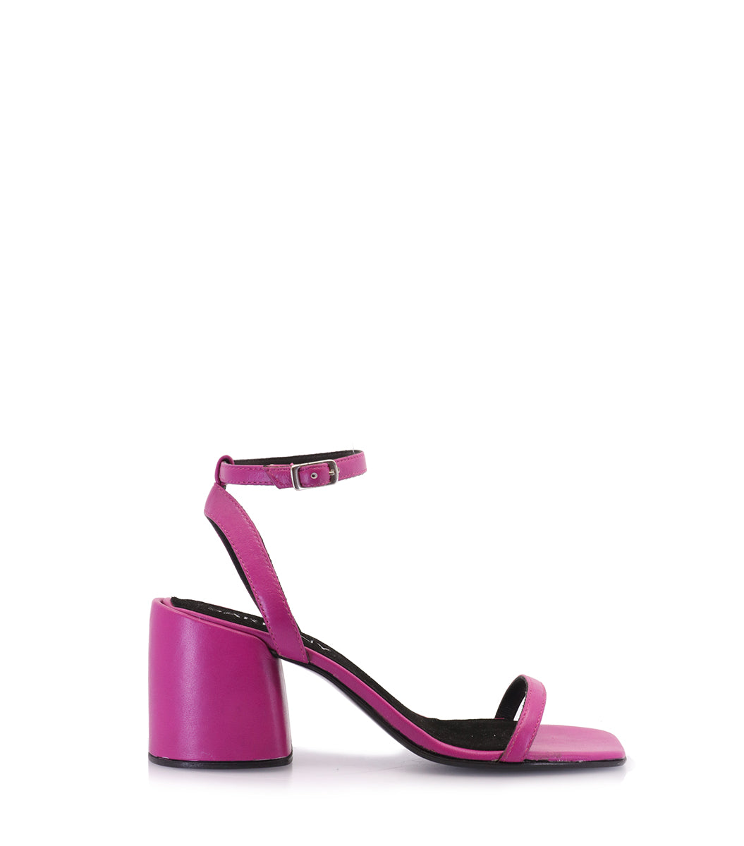 Allegra K Women's Glitter Crisscross Strap Block Heels Sandals Hot Pink 7 :  Target