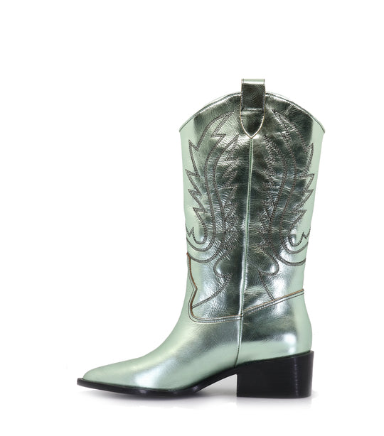 MEST GREEN TEXAN BOOTS