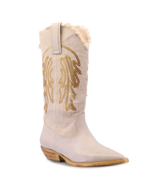 DUTTY NATURAL TEXAN BOOTS