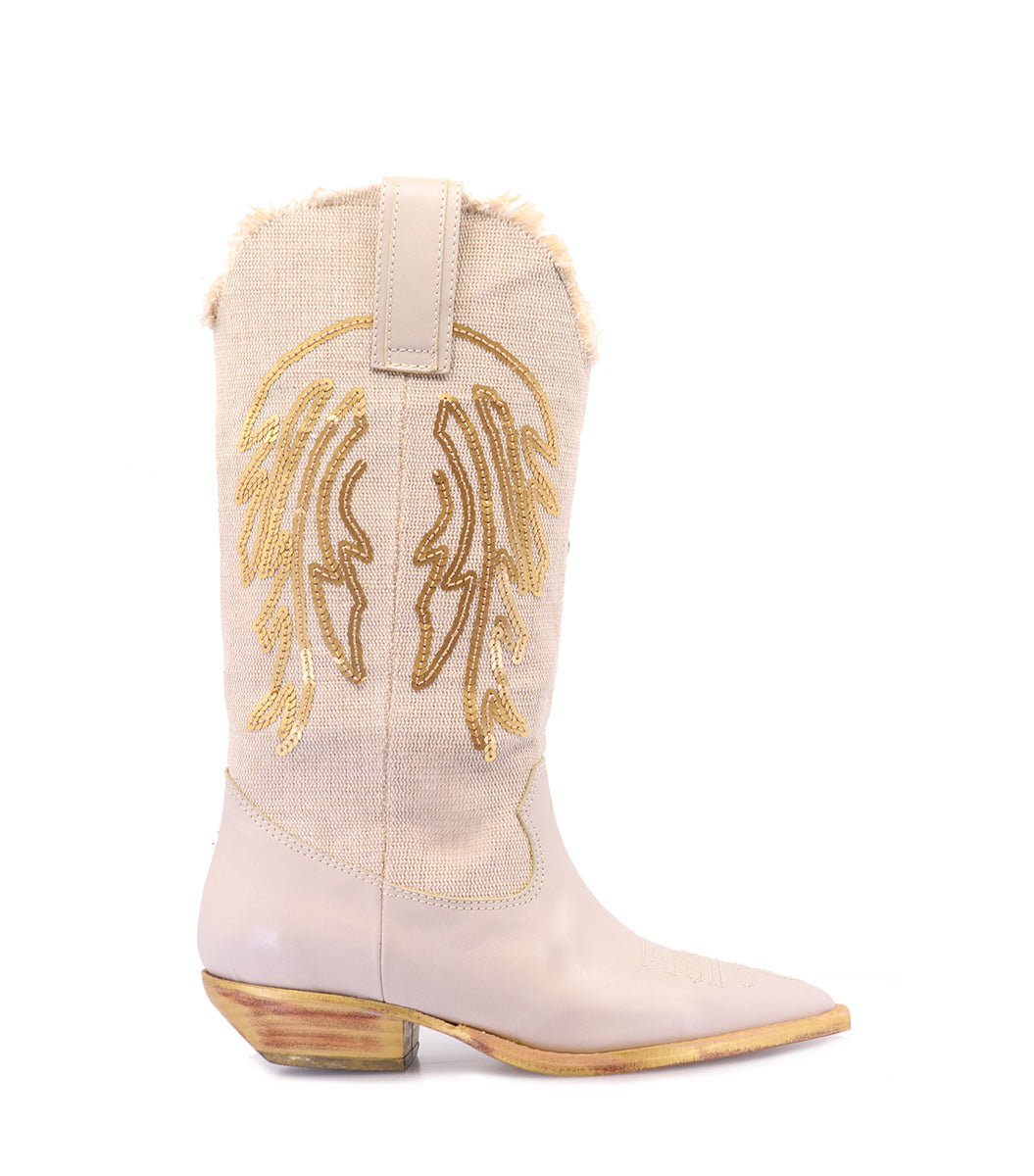 DUTTY NATURAL TEXAN BOOTS