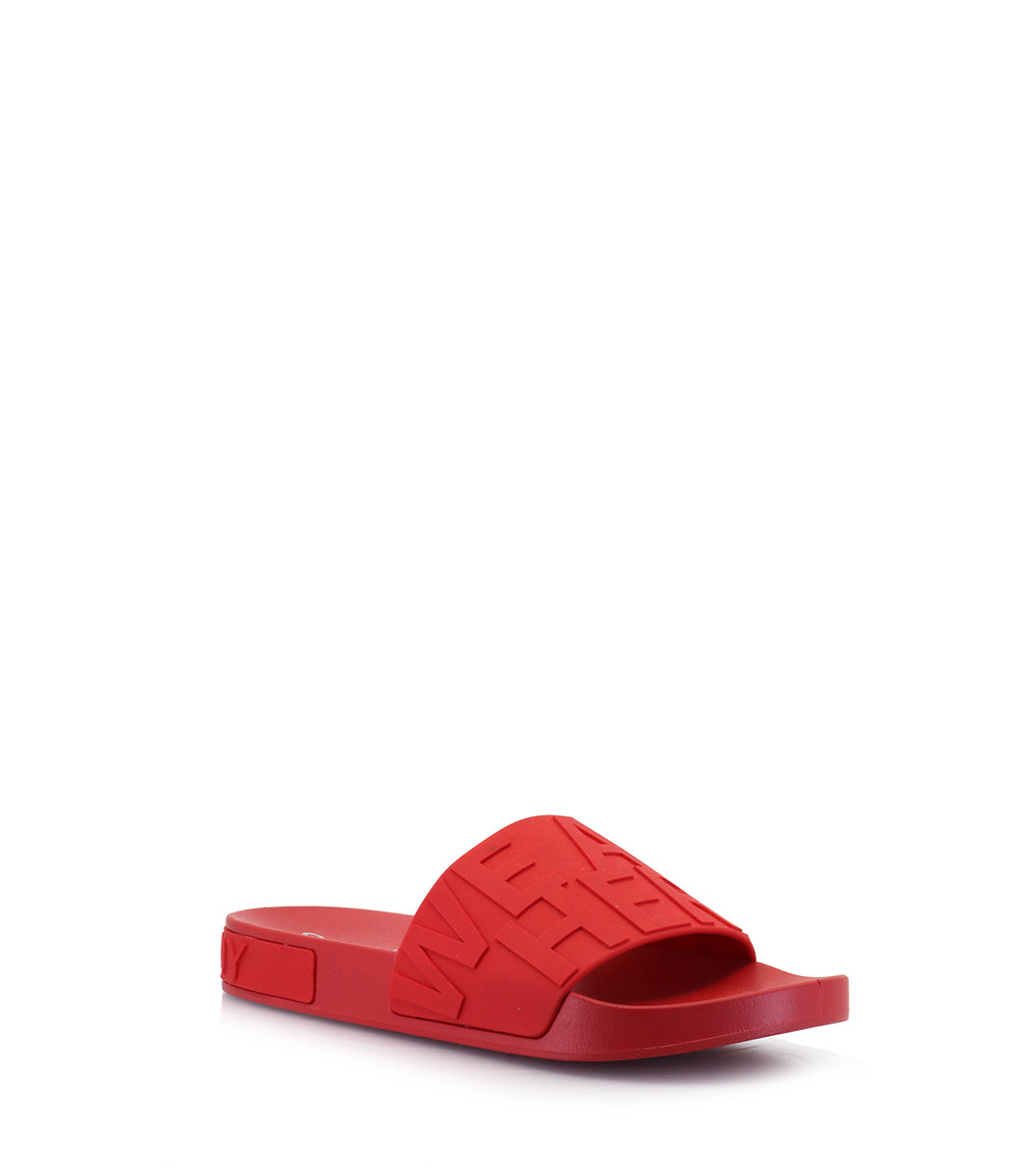 HERE RED SANDALS