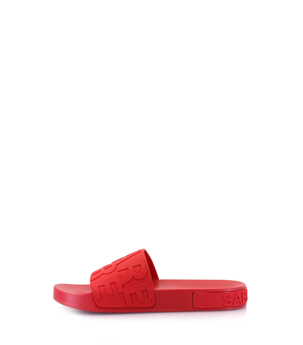 HERE RED SANDALS