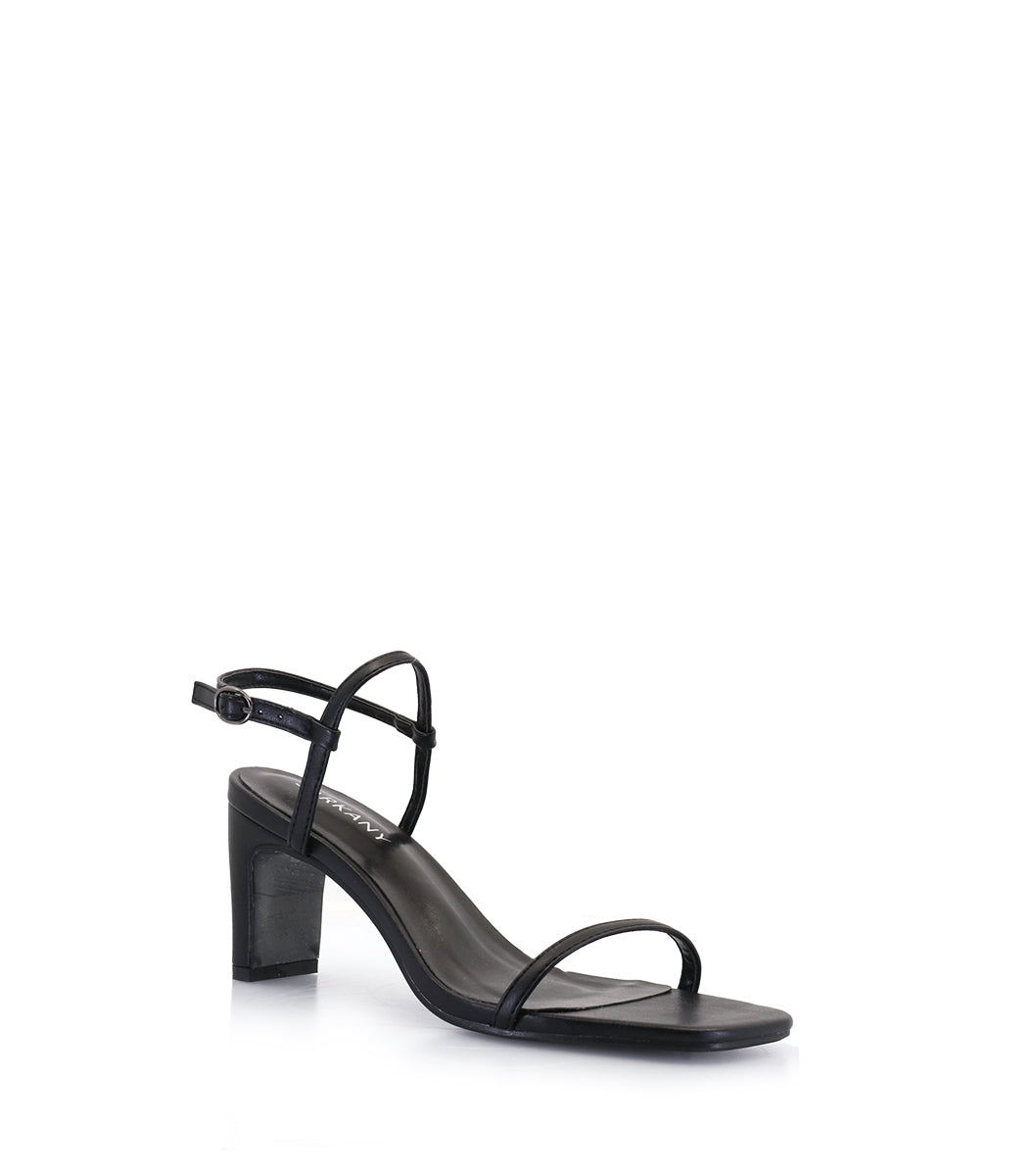 ARTI BLACK HEEL SANDALS