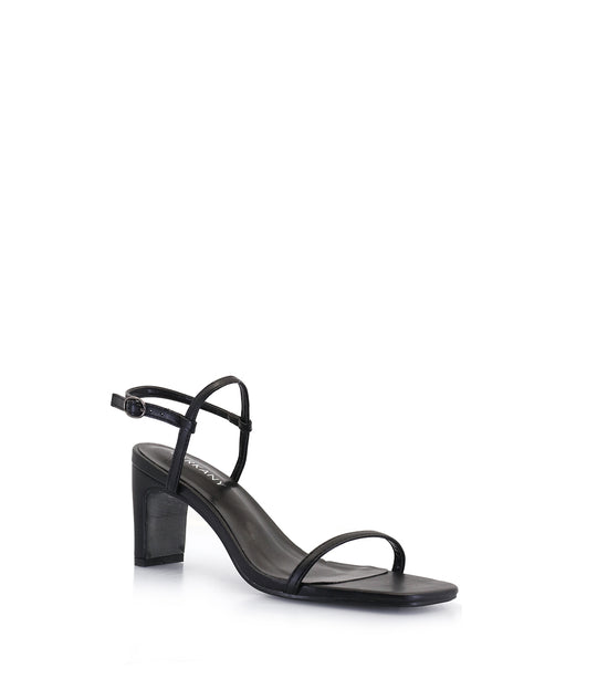 ARTI BLACK HEEL SANDALS