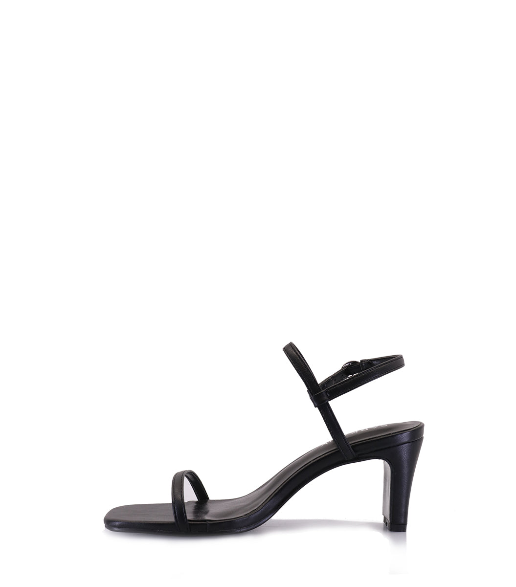 ARTI BLACK HEEL SANDALS