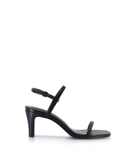 ARTI BLACK HEEL SANDALS