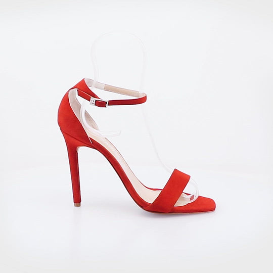 BAR10 RED SANDALS