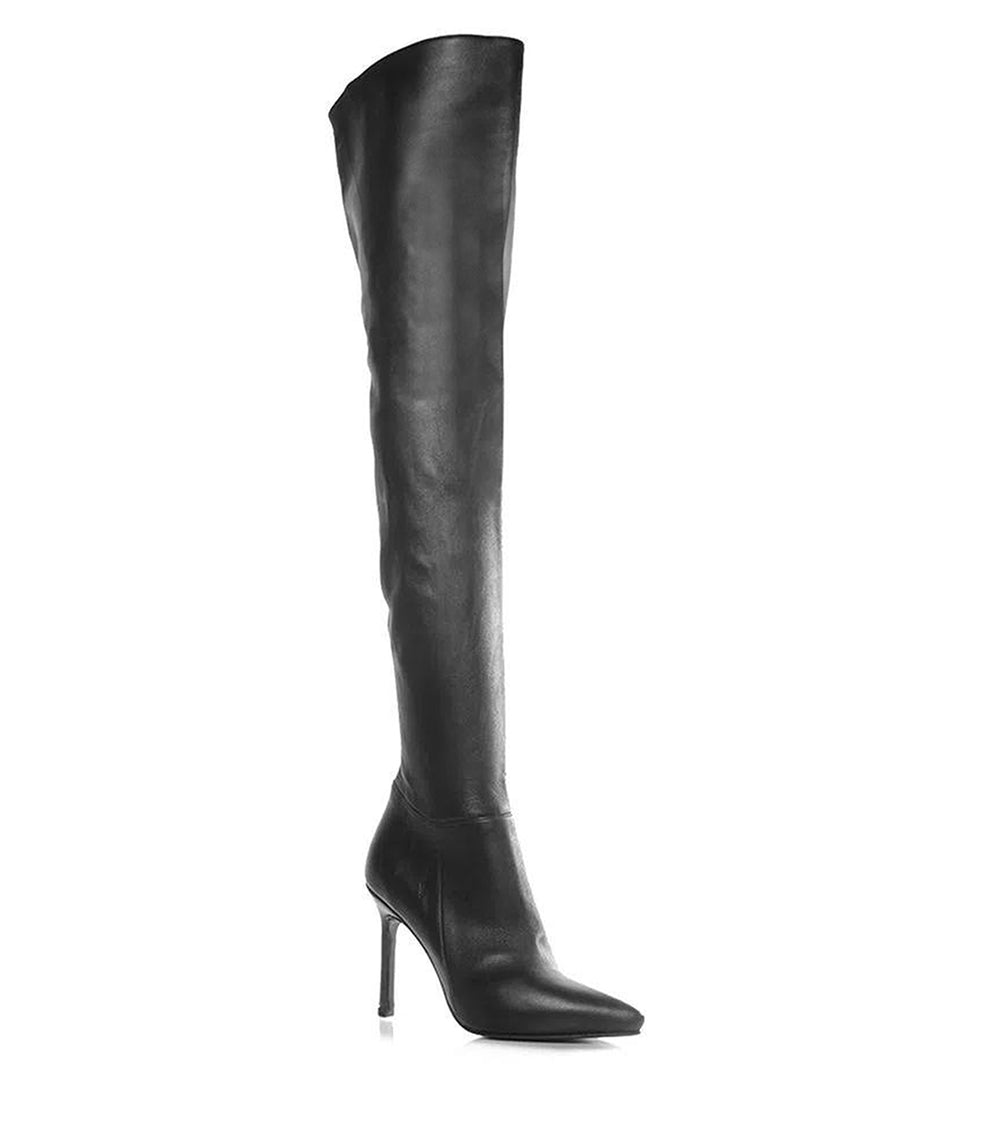 ELLE BLACK HIGH BOOTS