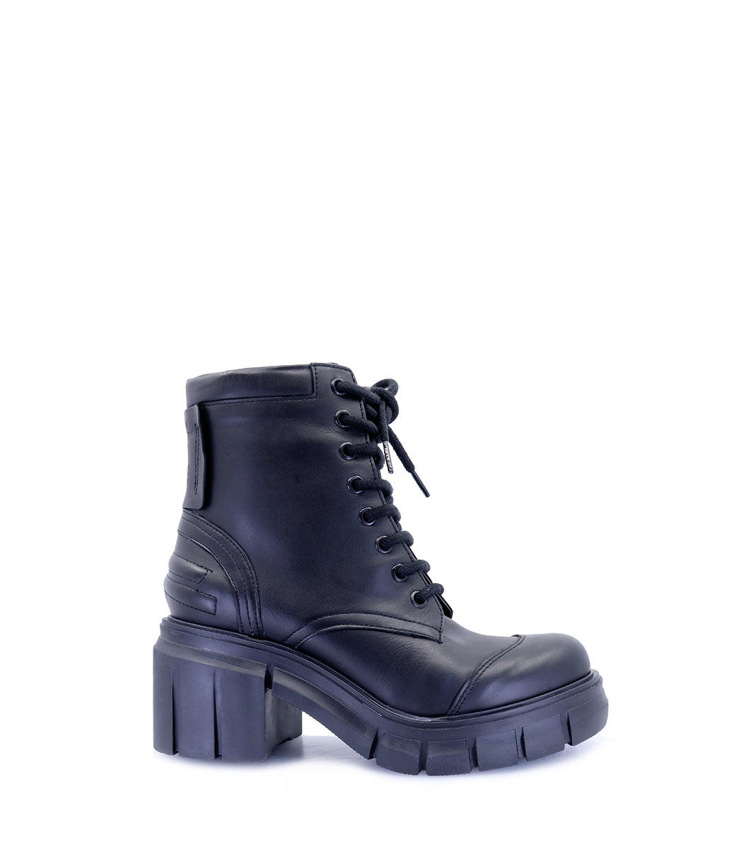 GUTI BLACK COMBAT BOOTS