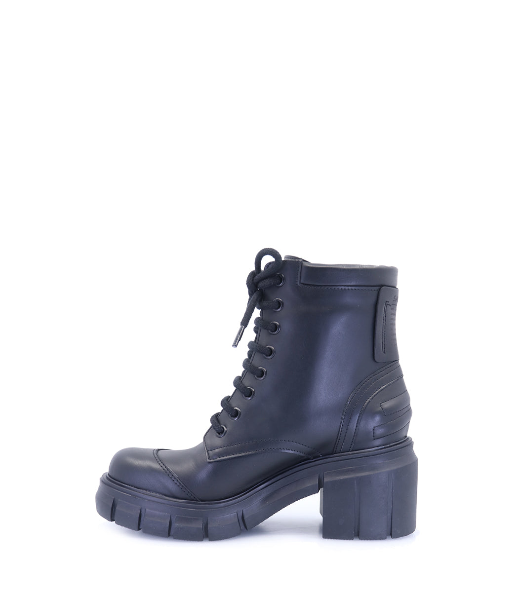 GUTI BLACK COMBAT BOOTS