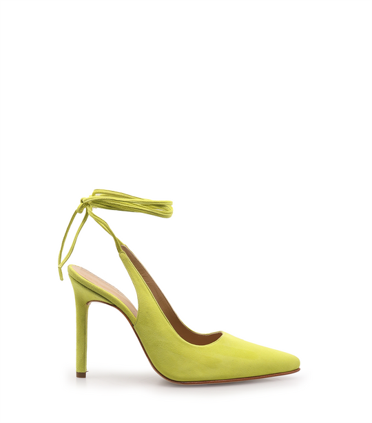 TALE YELLOW HEEL SANDALS