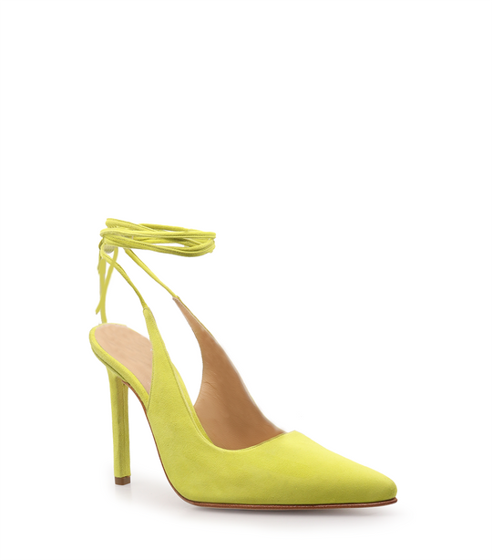 TALE YELLOW HEEL SANDALS