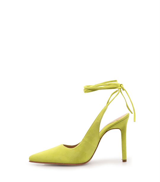 TALE YELLOW HEEL SANDALS