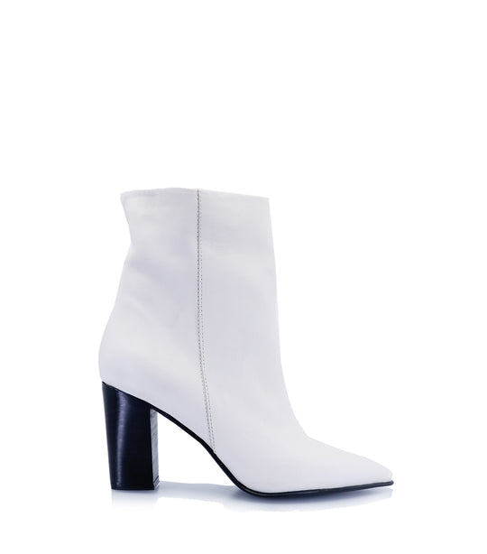 RENI WHITE BOOTIES