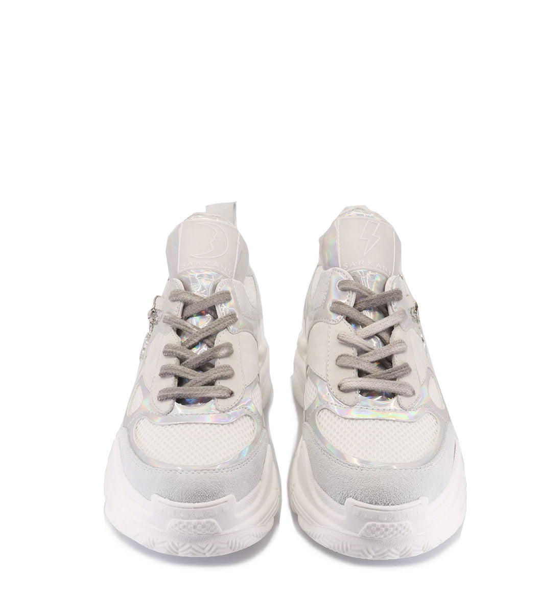 MIMA SILVER SNEAKERS