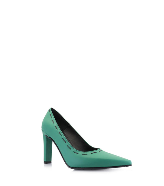 FRAN GREEN PUMPS