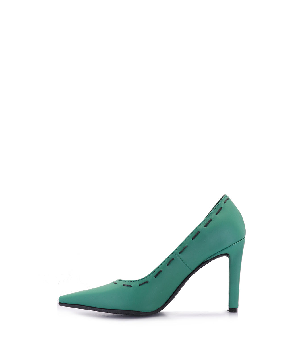 FRAN GREEN PUMPS