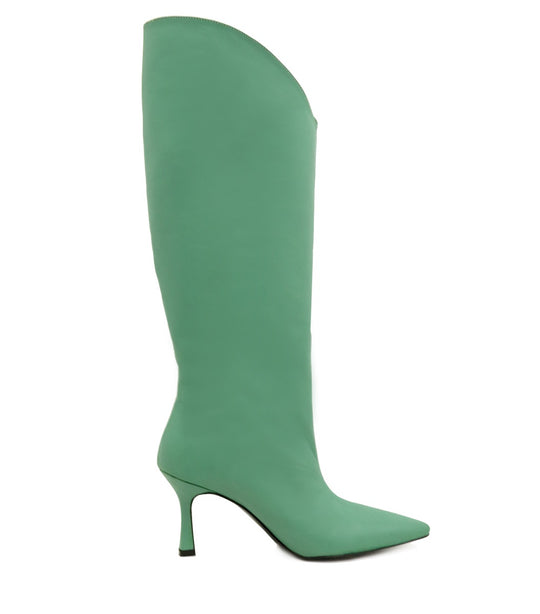 MISHA GREEN HIGH BOOTS