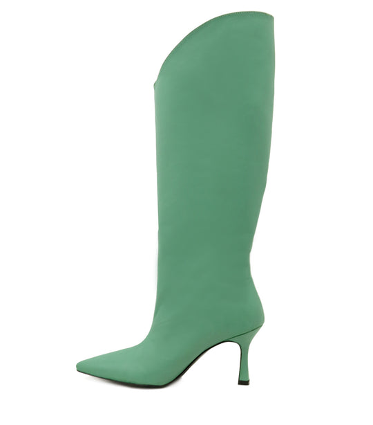 MISHA GREEN HIGH BOOTS